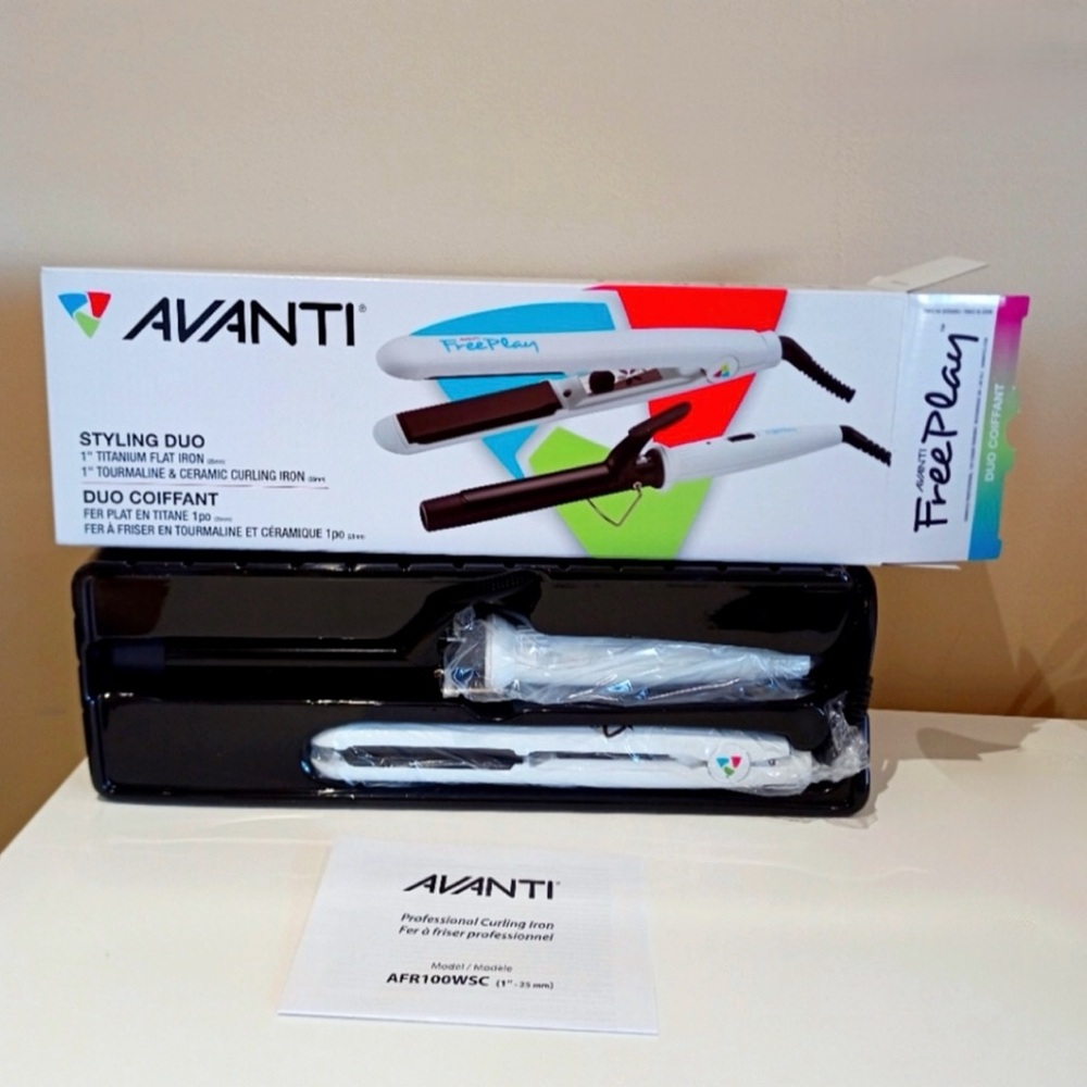 Avanti Titanium and Ceramic Styling Duo